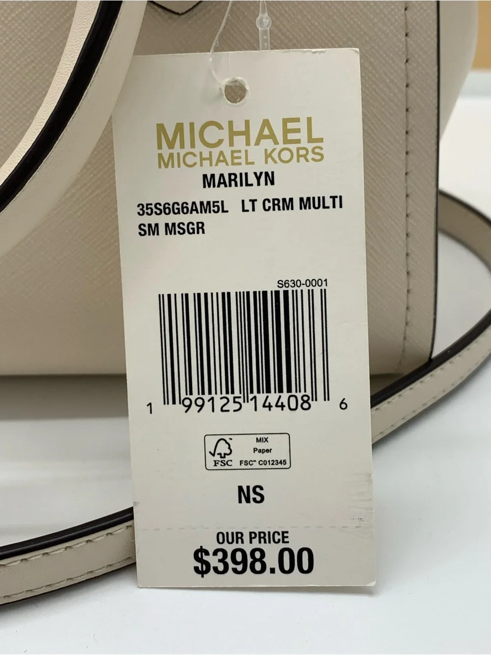 Michael Kors satchel coated